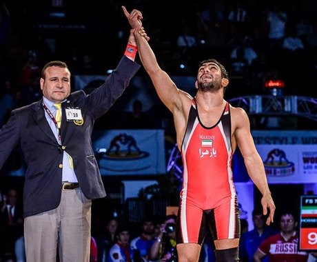 Hosseinkhani, the medal winner of Iran in 2016 World wrestling championships